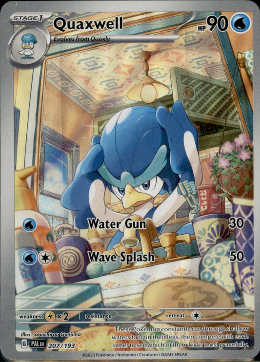 Quaxwell Illustration Rare SV02: Paldea Evolved 207/193 NM