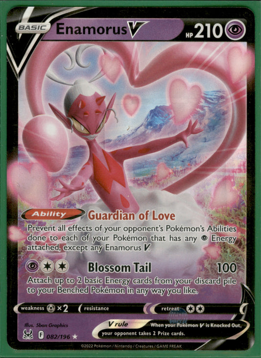 Enamorus V Ultra Rare SWSH11: Lost Origin 082/196 NM