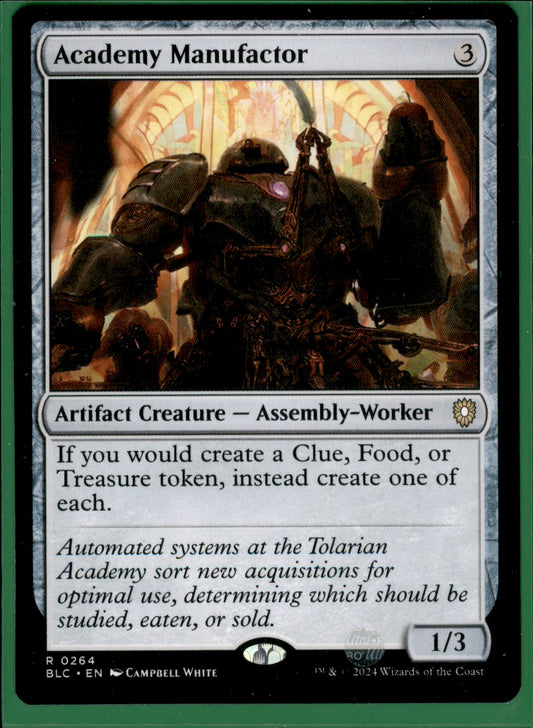 Academy Manufactor R Commander: Bloomburrow 264 NM