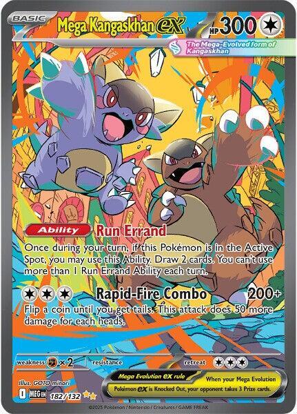 Mega Kangaskhan ex Special Illustration Rare ME01: Mega Evolution 182/132 NM
