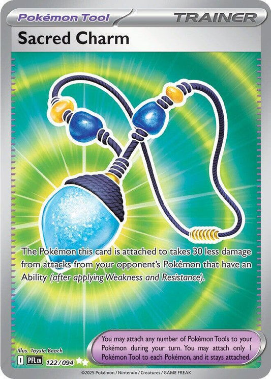 Sacred Charm Ultra Rare ME02: Phantasmal Flames 122/094 NM