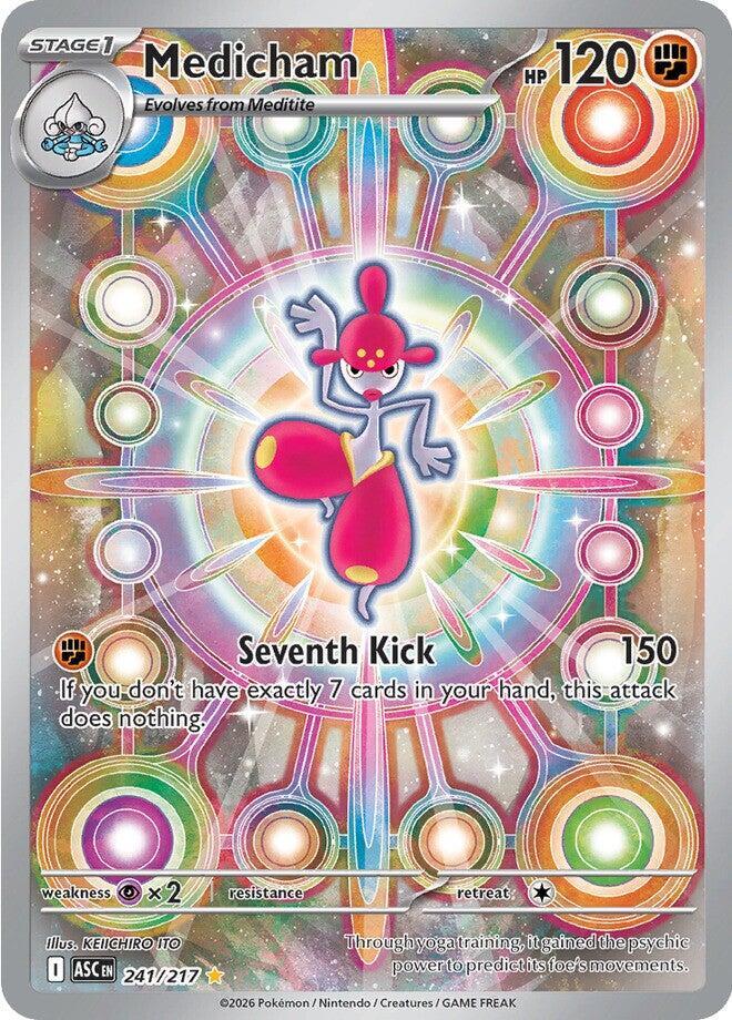 Medicham Illustration Rare ME: Ascended Heroes 241/217 NM