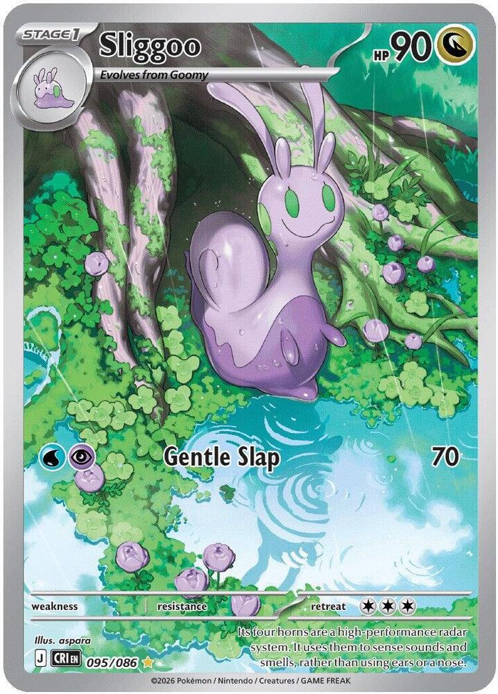 Sliggoo Illustration Rare ME04: Chaos Rising 095/086 NM (Back)