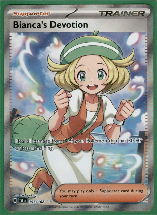 Bianca's Devotion Ultra Rare SV05: Temporal Forces 197/162 NM