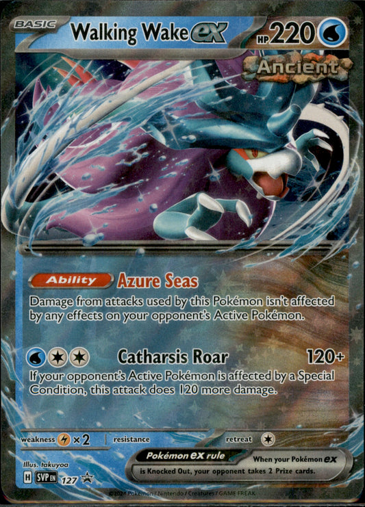 Walking Wake ex - Promo SV: Scarlet & Violet Promo Cards 127 NM