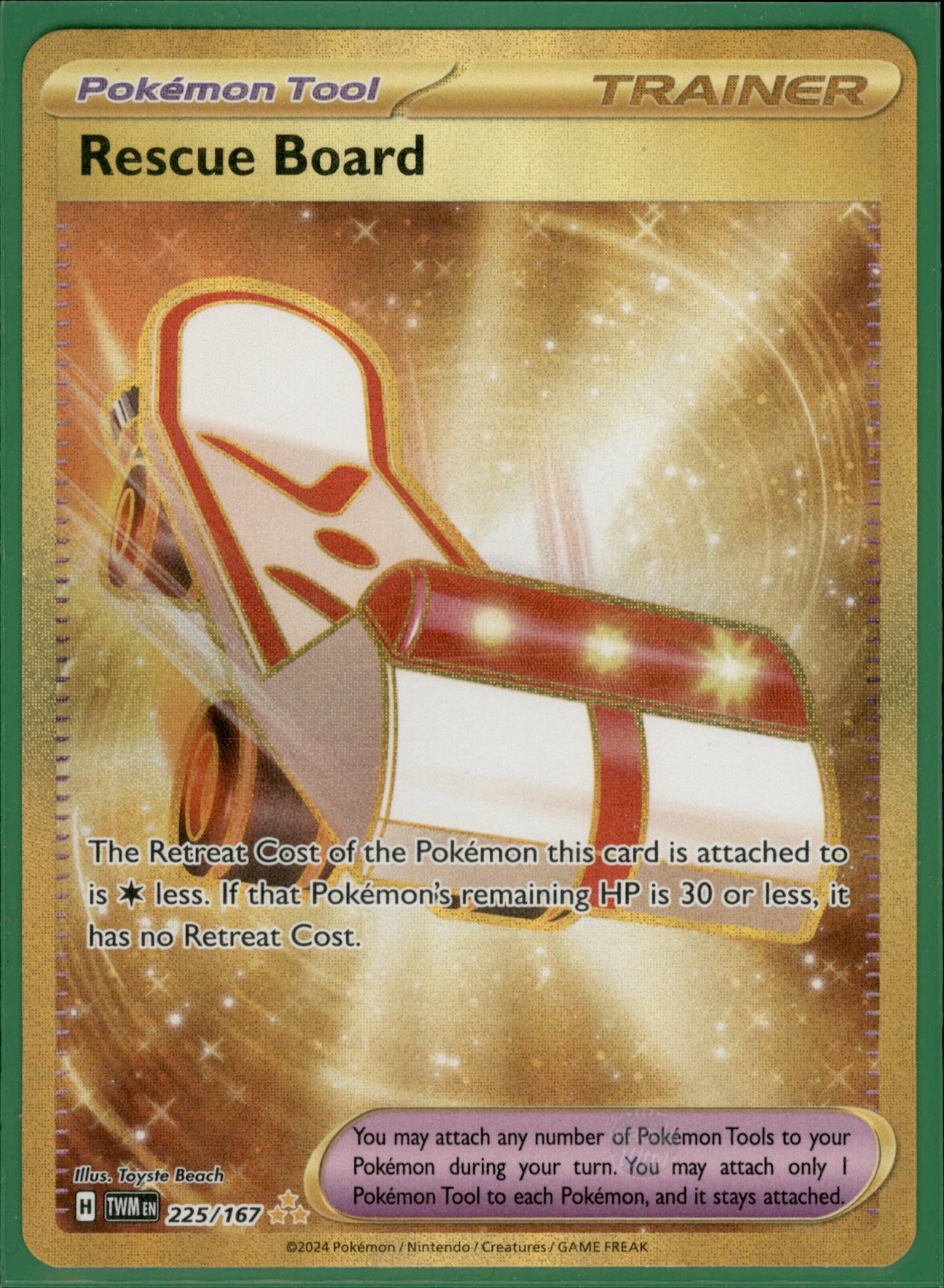 Rescue Board Hyper Rare SV06: Twilight Masquerade 225/167 NM