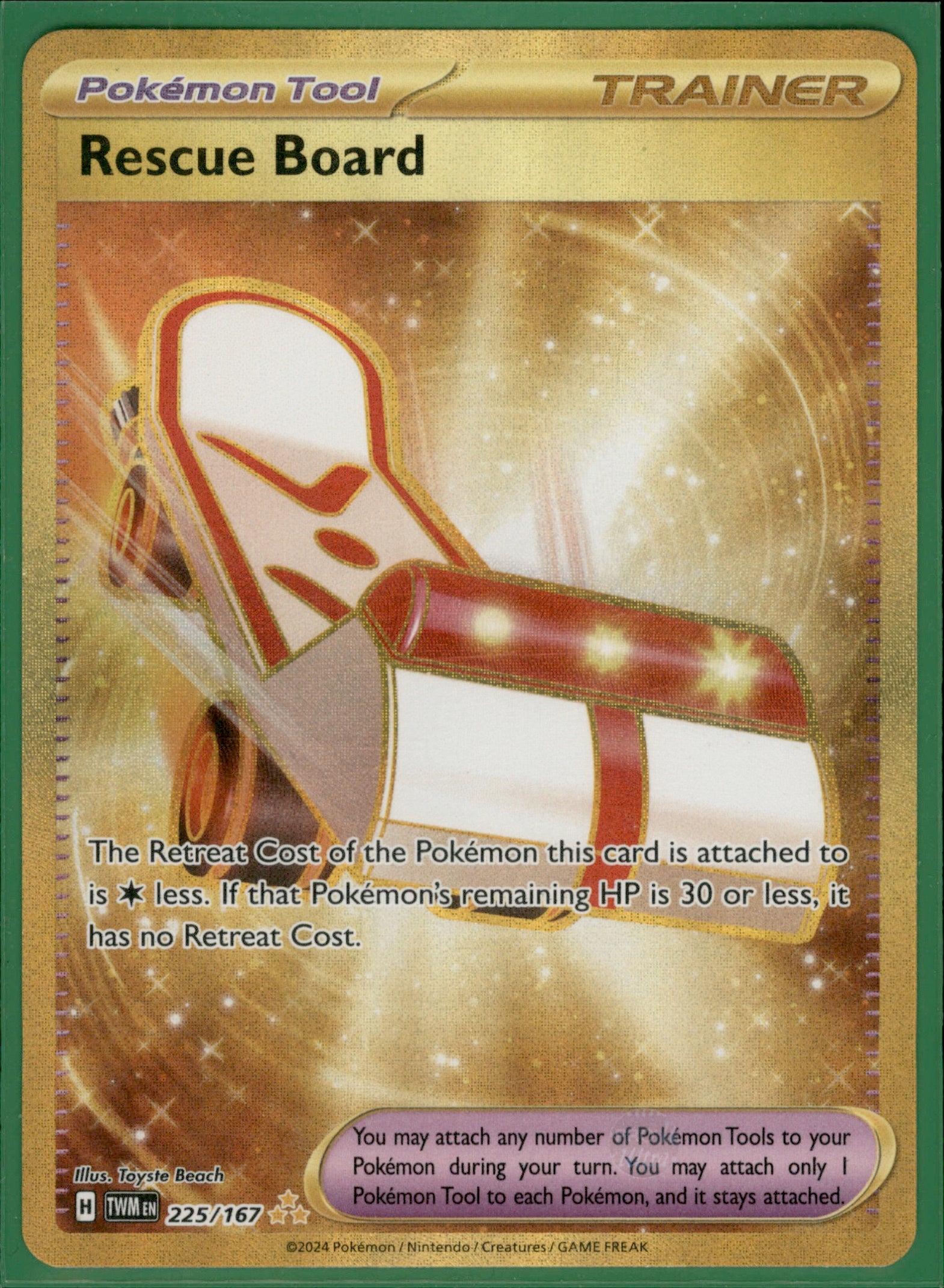 Rescue Board Hyper Rare SV06: Twilight Masquerade 225/167 NM