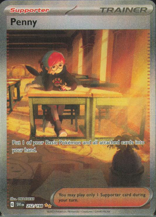 Penny Special Illustration Rare SV01: Scarlet & Violet Base Set 252/198 NM