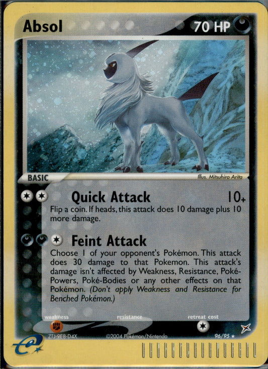 Absol Secret Rare Team Magma vs Team Aqua 96/95 LP