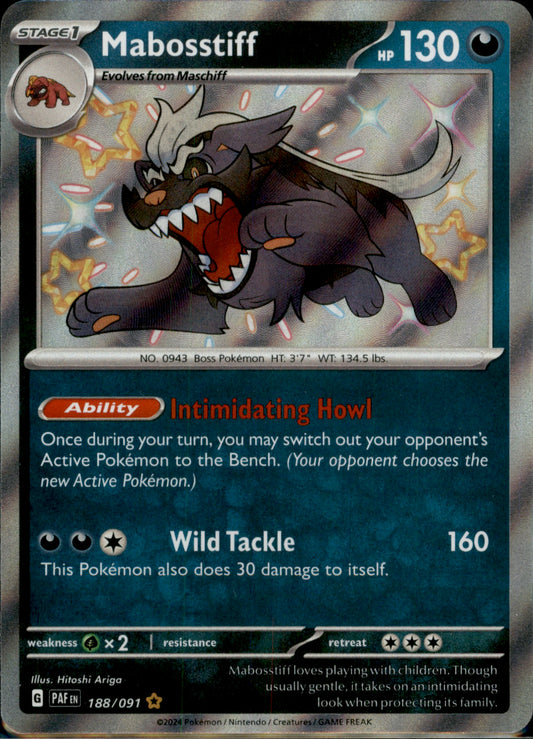 Mabosstiff Uncommon SV01: Scarlet & Violet Base Set 137/198 NM