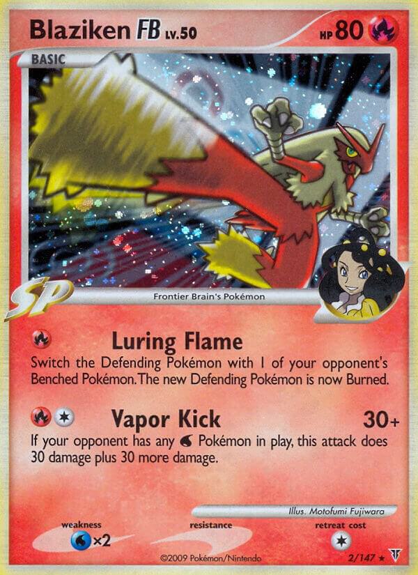 Blaziken FB Holo Rare Supreme Victors 2 MP