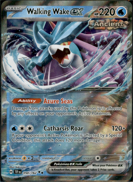 Walking Wake ex Double Rare SV05: Temporal Forces 050/162 NM