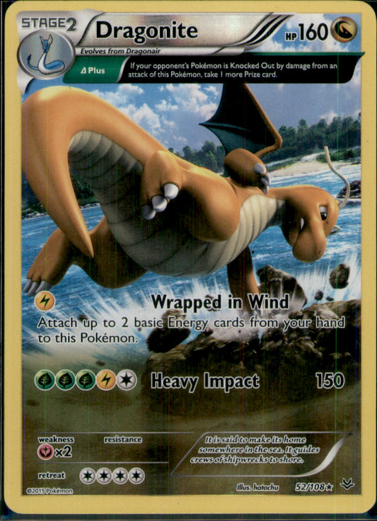 Dragonite (52 Delta) Holo Rare XY - Roaring Skies 52/108 NM