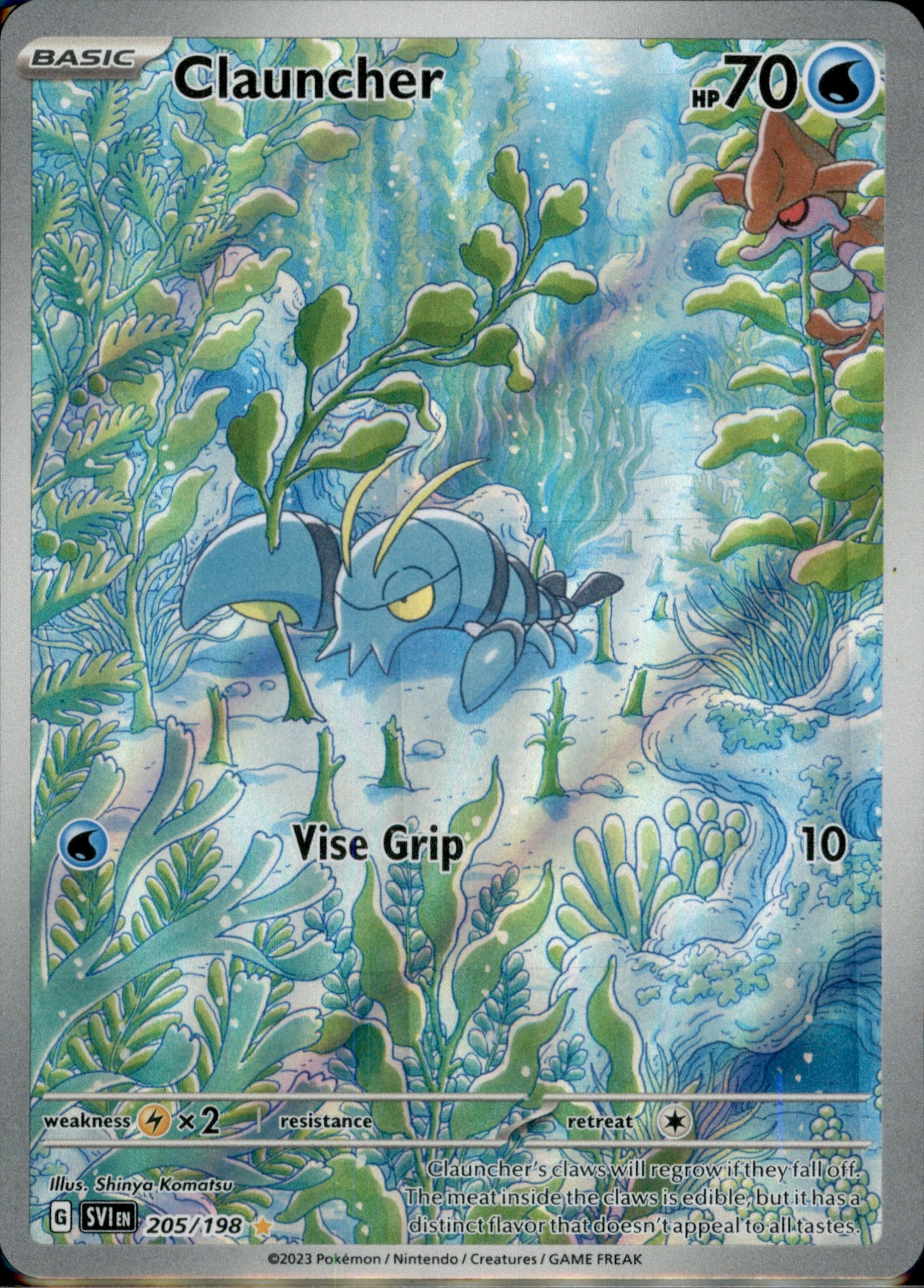 Clauncher Illustration Rare SV01: Scarlet & Violet Base Set 205/198 NM