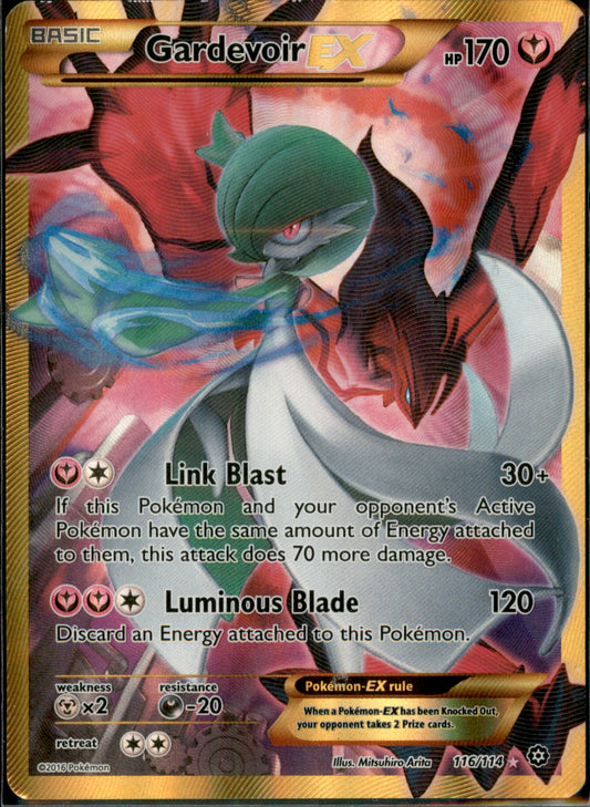 Gardevoir EX (Secret) Secret Rare XY - Steam Siege 116/114 NM