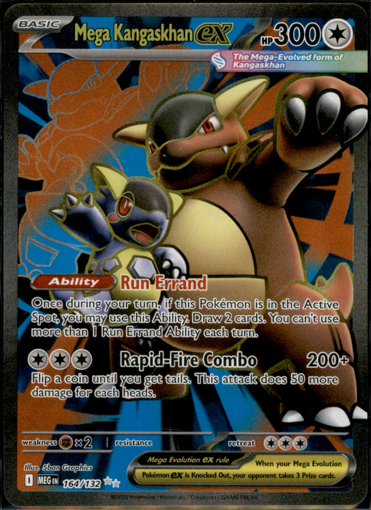 Mega Kangaskhan ex Ultra Rare ME01: Mega Evolution 164/132 NM