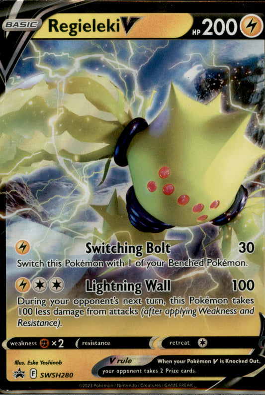 Regieleki V Promo SWSH: Sword & Shield Promo Cards SWSH280 NM