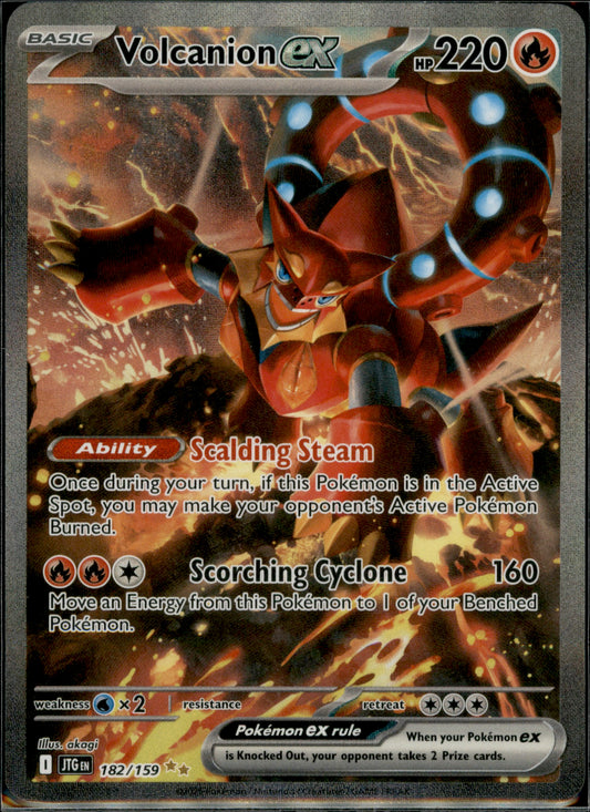Volcanion ex - Special Illustration Rare SV09: Journey Together 182/159 NM