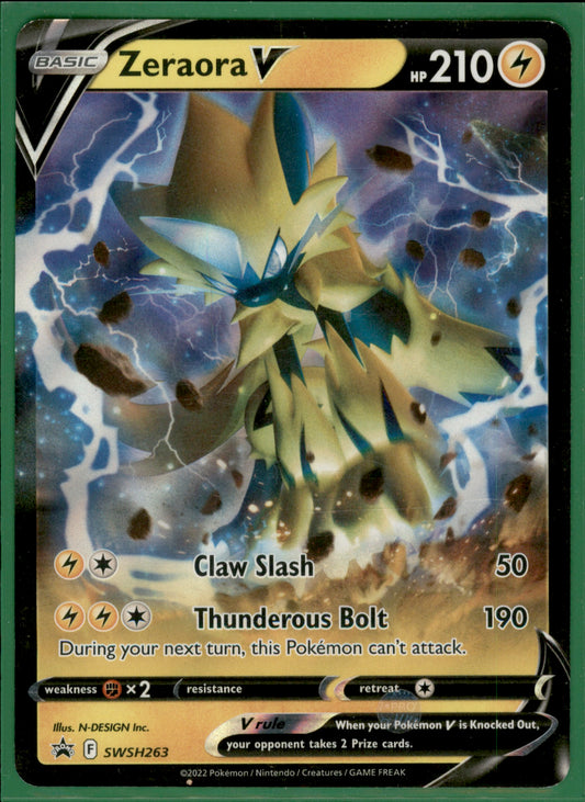 Zeraora V Promo SWSH: Sword & Shield Promo Cards SWSH263 NM