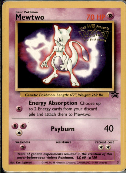 Mewtwo (Movie Promo) Promo WoTC Promo 03/53 NM