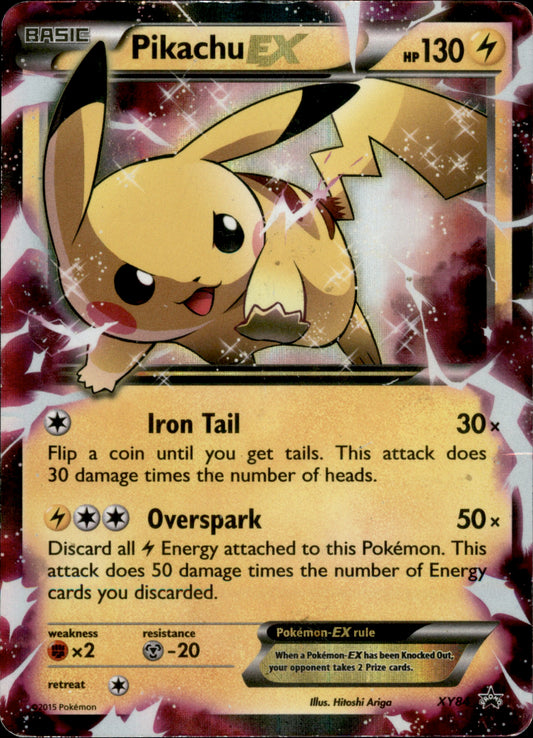 Pikachu EX Promo XY Promos XY84 HP DMG