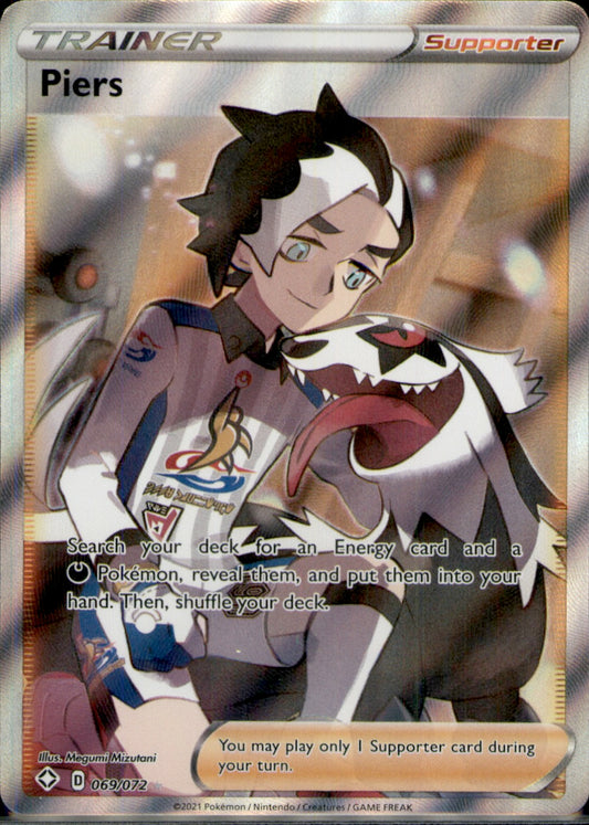 Piers (Full Art) Ultra Rare Shining Fates 069/072 NM