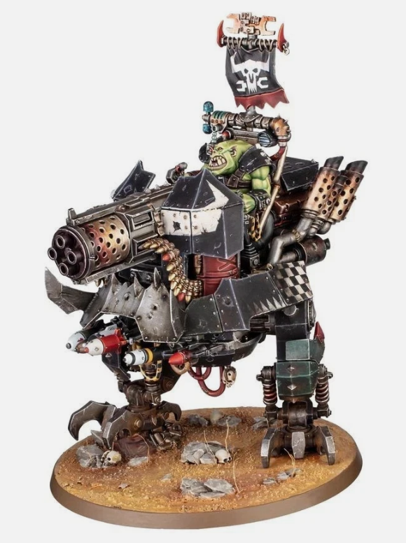 Armageddon - Ork Big Mek Dakkarig