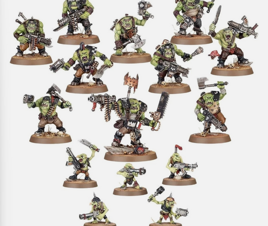 Armageddon - Ork Boyz + Gretchin