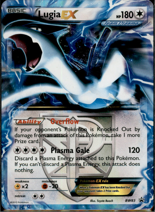 Lugia EX (Team Plasma) Promo Black and White Promos BW83 NM