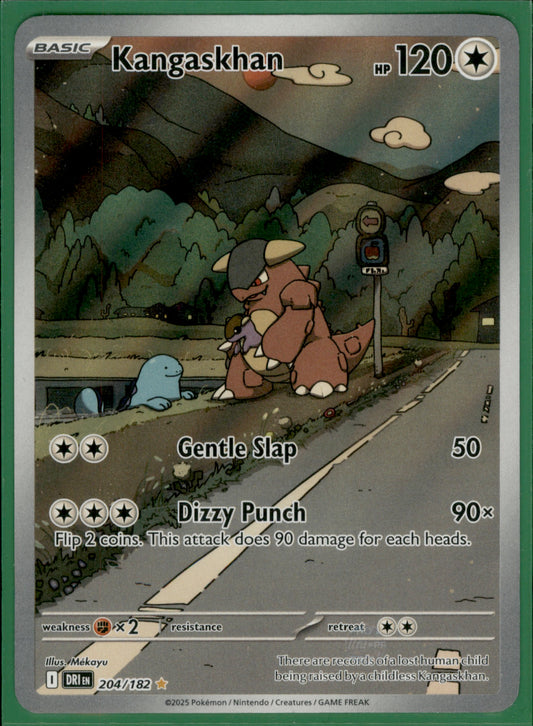 Kangaskhan Illustration Rare SV10: Destined Rivals 204/182 NM