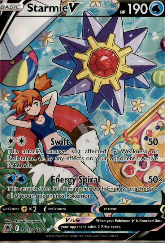 Starmie V Ultra Rare SWSH10: Astral Radiance Trainer Gallery TG13/TG30 NM