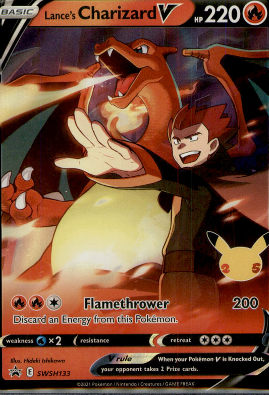 Lance's Charizard V Promo SWSH: Sword & Shield Promo Cards SWSH133 NM