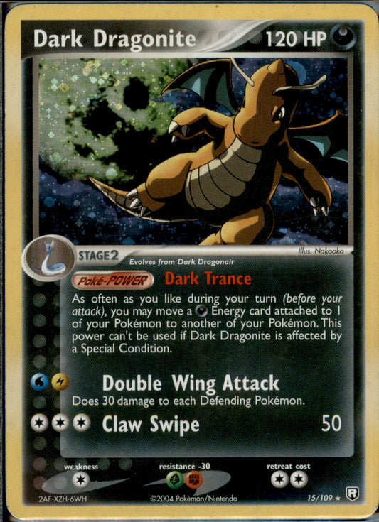 Dark Dragonite - (EX Team Rocket Returns) Holo Rare Deck Exclusives 015/109 NM