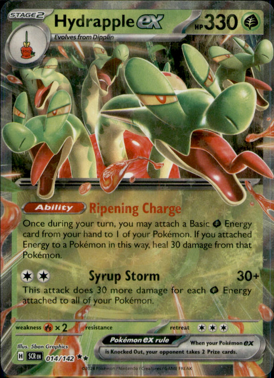 Hydrapple ex Double Rare SV: Prismatic Evolutions 011/131 NM