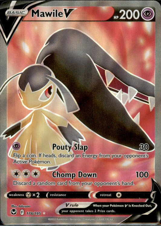 Mawile V (Full Art) Ultra Rare SWSH12: Silver Tempest 178/195 NM