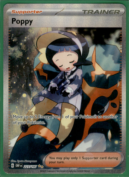Poppy Special Illustration Rare SV03: Obsidian Flames 227/197 NM