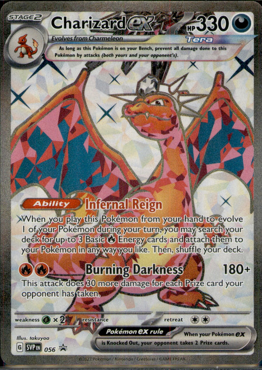 Charizard ex Promo SV: Scarlet & Violet Promo Cards 056 NM