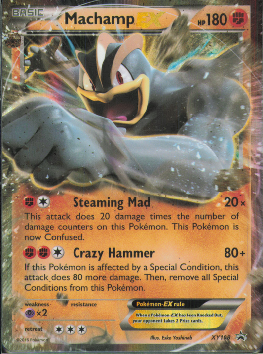 Machamp EX Promo XY Promos XY108 NM