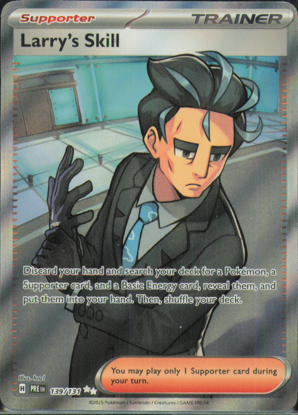 Larry's Skill Ultra Rare SV: Prismatic Evolutions 139/131 NM