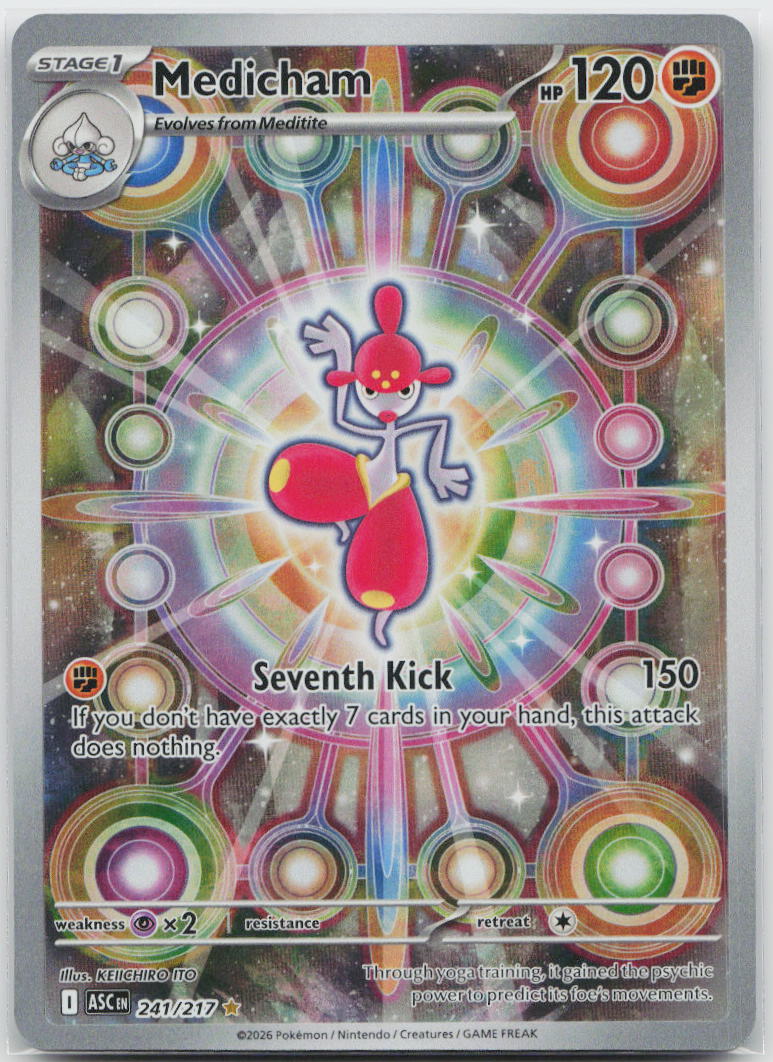 Medicham Illustration Rare ME: Ascended Heroes 241/217 NM