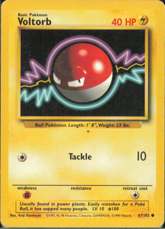 Voltorb Common Base Set 067/102 MP