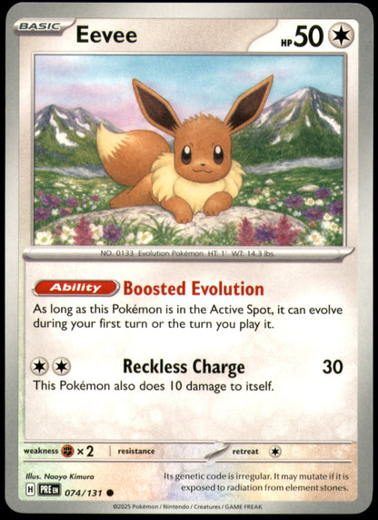 Prismatic Evolutions - Pick your Card - Commons, Uncommons, and Holo Rares.