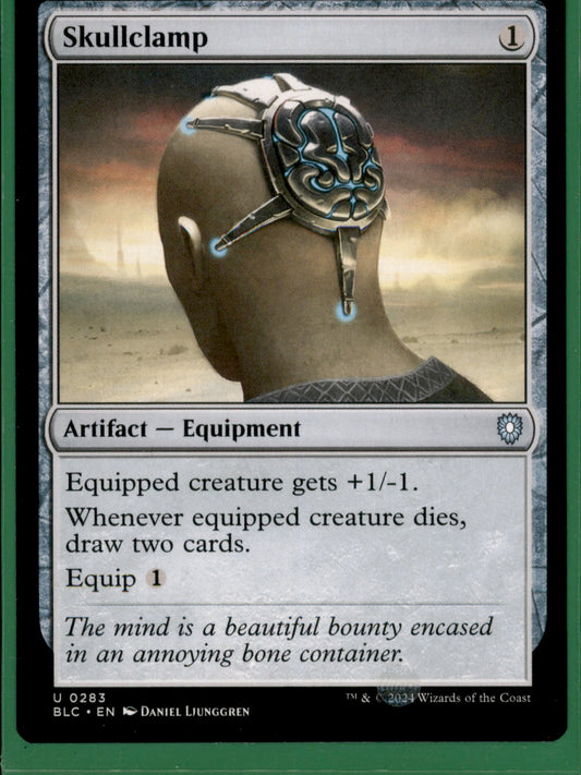 Skullclamp U Commander: Bloomburrow 283 NM