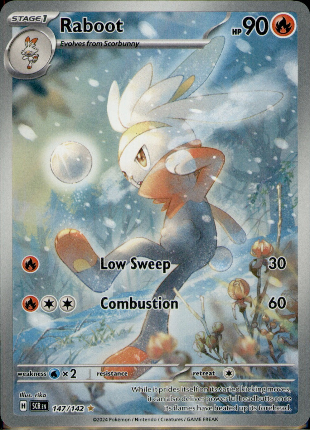 Raboot Illustration Rare SV07: Stellar Crown 147/142 NM