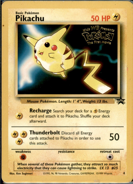 Pikachu (Movie Promo) Promo WoTC Promo 04/53 NM