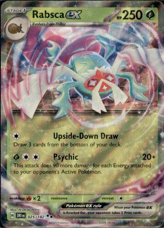 Rabsca ex Double Rare SV10: Destined Rivals 025/182 NM