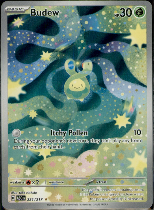 Budew Illustration Rare ME: Ascended Heroes 221/217 NM