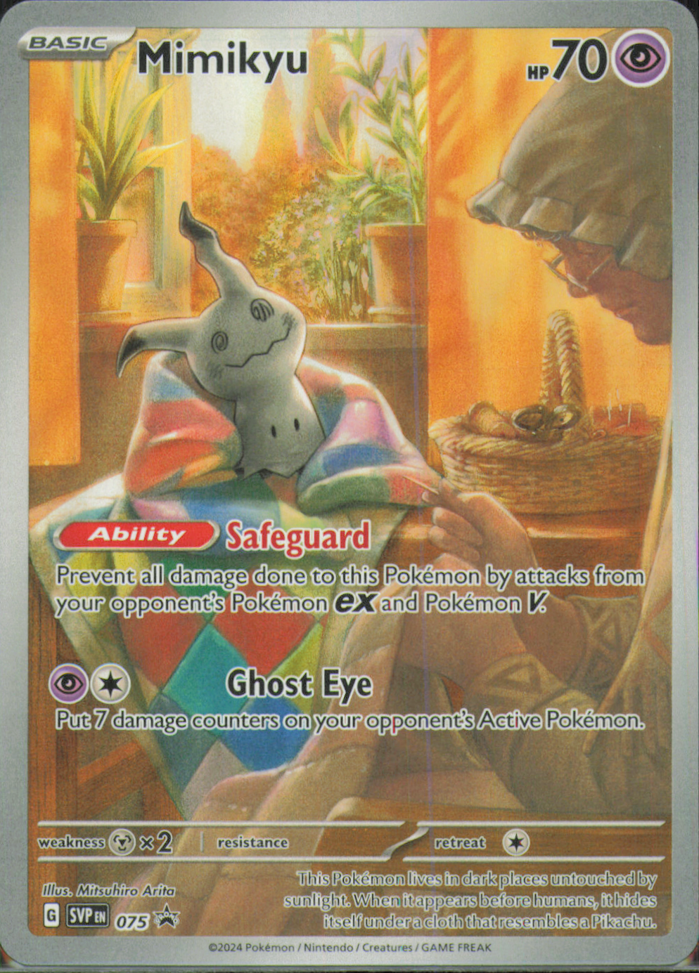 Mimikyu Promo SV: Scarlet & Violet Promo Cards 075 NM