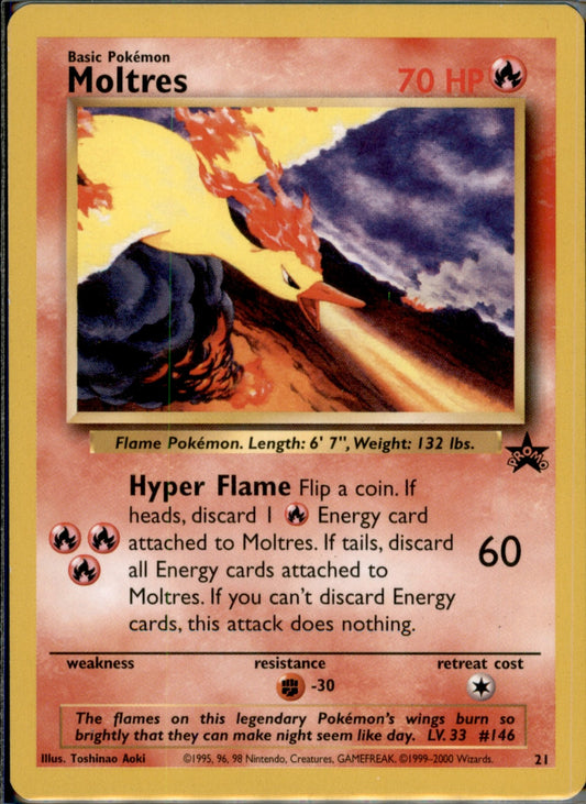 Moltres Promo WoTC Promo 21/53 NM