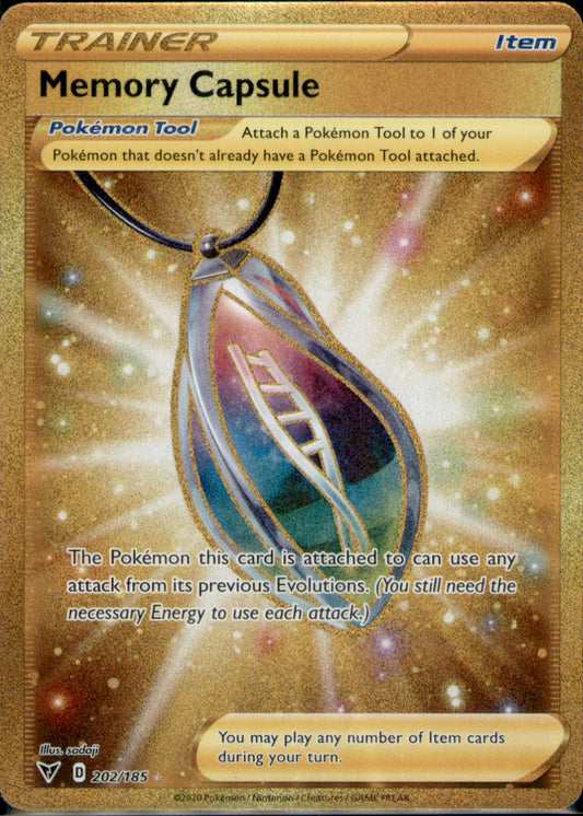 Memory Capsule (Secret) Secret Rare SWSH04: Vivid Voltage 202/185 NM